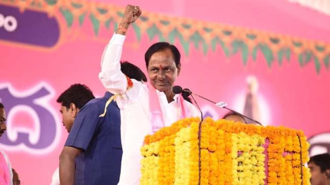 <br>TRS chief K Chandrashekar Rao <br>TRS chief K Chandrashekar Rao - Sakshi Post