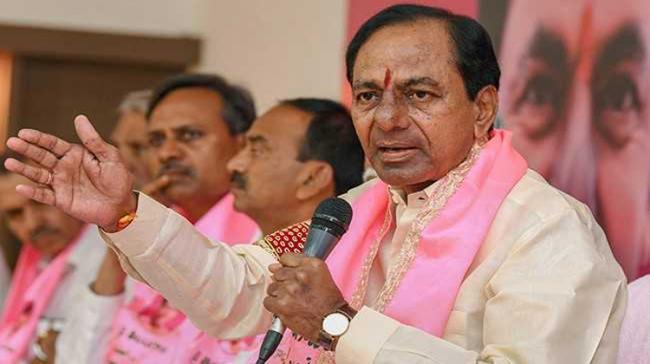 TRS president and caretaker Chief Minister K Chandrasekhar Rao TRS president and caretaker Chief Minister K Chandrasekhar Rao - Sakshi Post