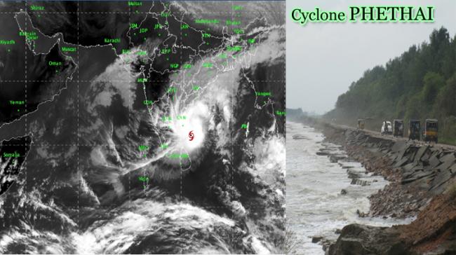 Cyclone Phethai - Sakshi Post