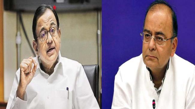 P Chidambaram and Arun Jaitley - Sakshi Post