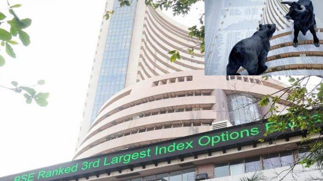 Equity Indices Open In Red; Sensex Down 150 Points - Sakshi Post