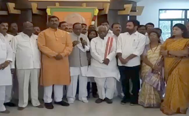 BJP Telangana leaders - Sakshi Post