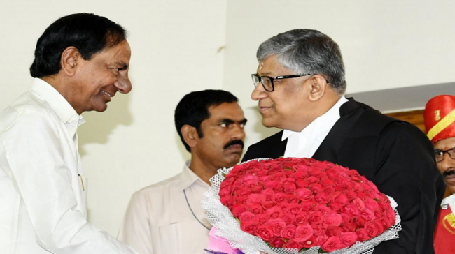 Telangana High Court Chief Justice Radhakrishnan - Sakshi Post