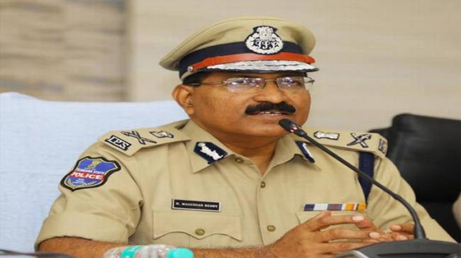 Telangana State Director General of Police (DGP) M Mahendar Reddy Telangana State Director General of Police (DGP) M Mahendar Reddy - Sakshi Post