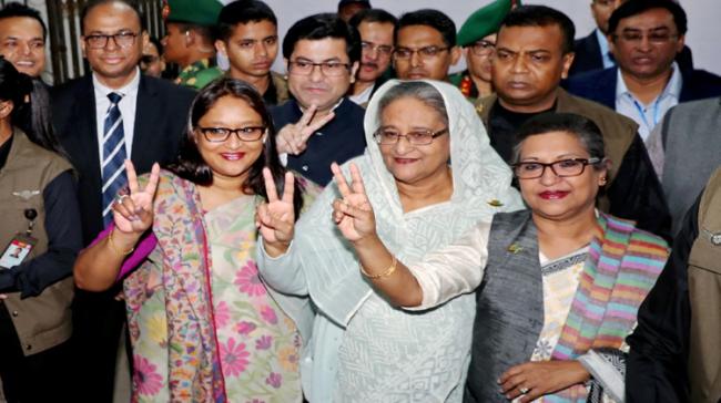 Sheikh Hasina Thrilled As Awami League Registers Resounding Win - Sakshi Post