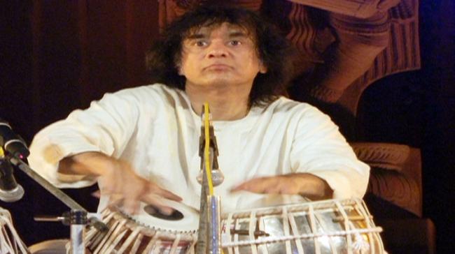 Classical tabla virtuoso Ustad Zakir Hussain Classical tabla virtuoso Ustad Zakir Hussain - Sakshi Post