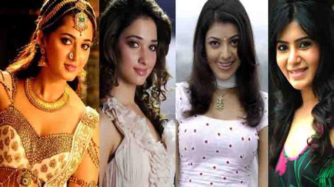 Anushka, Tamannaah, Kajal and Samantha - Sakshi Post