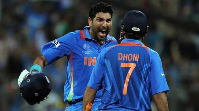 Yuvraj Singh was Player of the Tournament at the 2011 ICC Cricket World Cup - Sakshi Post