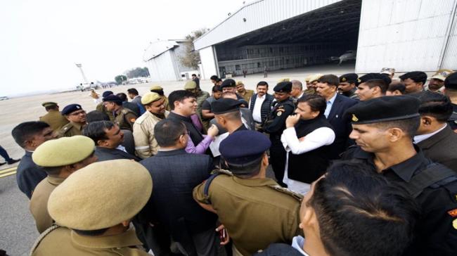 SP Chief ‘Stopped’ At Airport, Matter Figures In UP Legislature - Sakshi Post