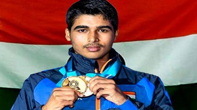 Saurabh Wins Gold At Shooting World Cup Saurabh Wins Gold At Shooting World Cup - Sakshi Post