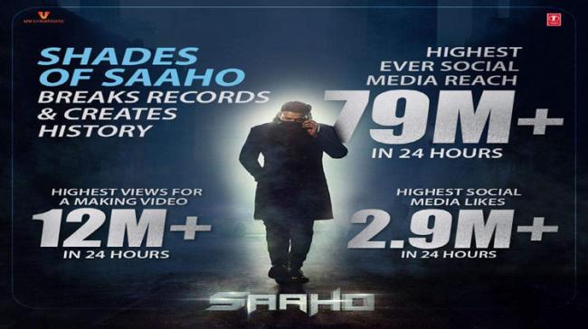Saaho sets new records - Sakshi Post