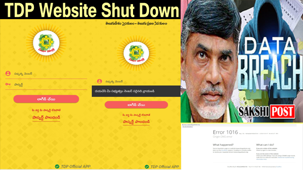 Screenshots&amp;amp;nbsp; of the Sevamithra app and the TDP Party website - Sakshi Post