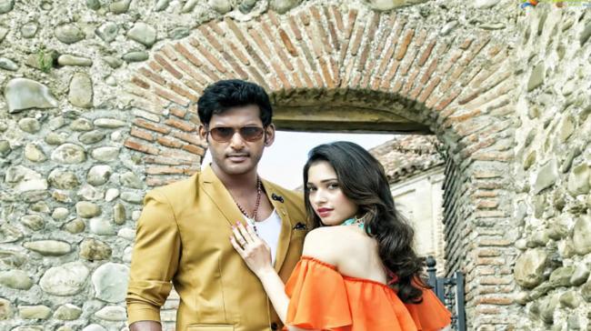 Vishal and  Tamannaah Bhatia&amp;lt;br&amp;gt; - Sakshi Post