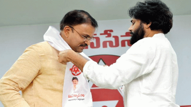 JD Lakshminarayana joined Jana Sena JD Lakshminarayana joined Jana Sena - Sakshi Post