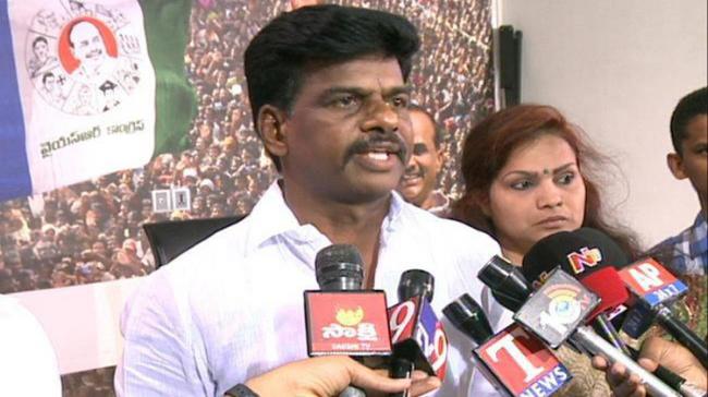 Hindupur YSRCP candidate Gorantla Madhav Hindupur YSRCP candidate Gorantla Madhav - Sakshi Post