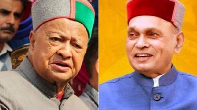 Political Foes Bury The Hatchet In Himachal Pradesh Political Foes Bury The Hatchet In Himachal Pradesh - Sakshi Post