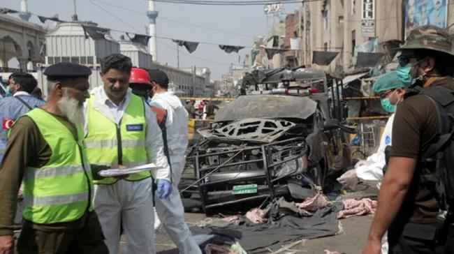 Bomb Blast Near Sufi Shrine In Lahore Bomb Blast Near Sufi Shrine In Lahore - Sakshi Post