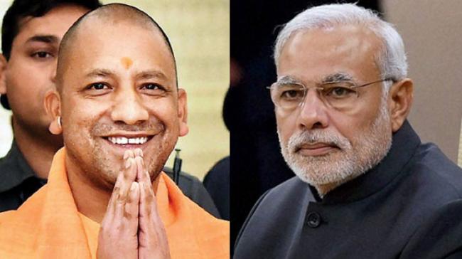 Yogi Adityanath And Narendra Modi - Sakshi Post