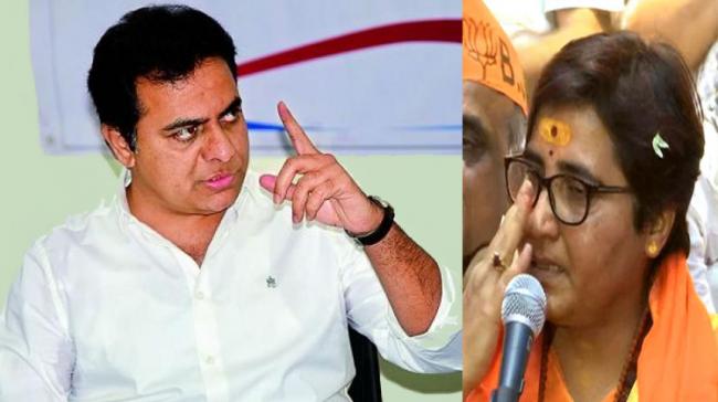 KT Rama Rao On Sadhvi Pragya Remark KT Rama Rao On Sadhvi Pragya Remark - Sakshi Post