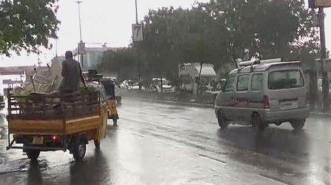 Rains lashed out several parts of the city bringing with it strong winds and thunderstorms - Sakshi Post