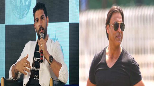 Your Bowling Terrified Me: Yuvraj Singh To Shoaib Akhtar - Sakshi Post