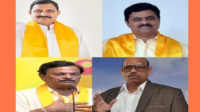 TDP MPs Sujana Chowdary, CM Ramesh, Garikapati Rammohan Rao and TG Venkatesh have decided to crossover to BJP on Thursday - Sakshi Post