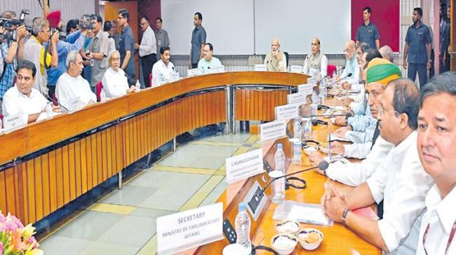 YS Jagan Mohan Reddy at the all party meeting in New Delhi YS Jagan Mohan Reddy at the all party meeting in New Delhi - Sakshi Post