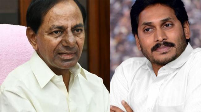 Chief Ministers of Telangana and Andhra Pradesh&amp;amp;nbsp; K Chandrashekhar Rao and YS Jagan Mohan Reddy - Sakshi Post