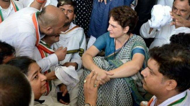 Priyanka Gandhi Adamant About Meeting Sonebhadra Victims, Puts Yogi In Catch-22 - Sakshi Post