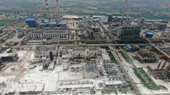 China Gas Factory Blast Kills 15 - Sakshi Post
