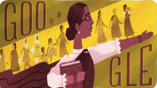 Muthulakshmi Reddi Google Doodle - Sakshi Post