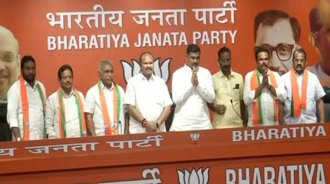 Several leaders joined the BJP - Sakshi Post