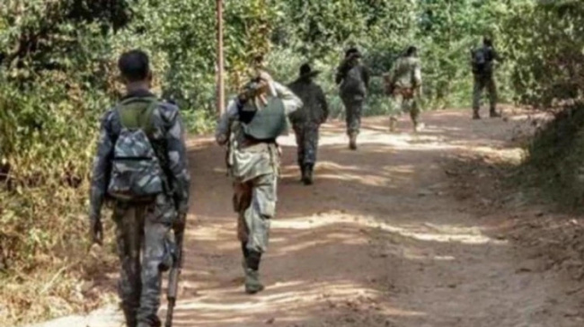 Seven Naxals, including five women, were killed on Saturday in an encounter with security forces in Chhattisgarh’s Rajnandgaon district Seven Naxals, including five women, were killed on Saturday in an encounter with security forces in Chhattisgarh’s Rajnandgaon district - Sakshi Post