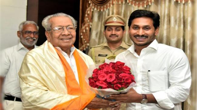 Chief Minister YS Jagan Mohan Reddy conveyed his wishes to Governor Biswabhushan Harichandan on occasion of his birthday on Saturday - Sakshi Post