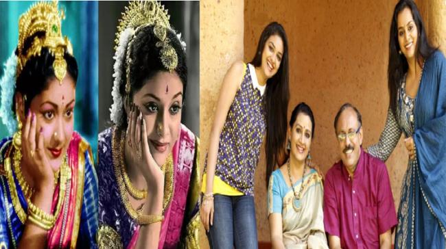 Actress Keerthy Suresh with her family - Sakshi Post