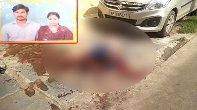 A man beheaded his wife in Andhra Pradesh and then carried her severed head through the streets of Vijayawada on Sunday, the police said A man beheaded his wife in Andhra Pradesh and then carried her severed head through the streets of Vijayawada on Sunday, the police said - Sakshi Post