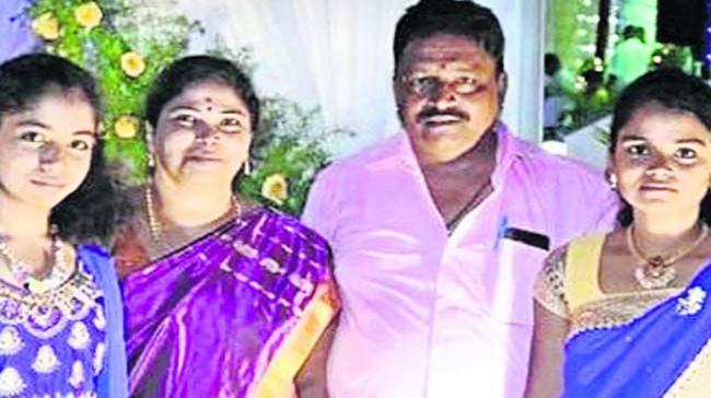 Upset over her husband’s extramarital affair a 40-year-old woman committed suicide along with her two minor daughters Manasa (17) and Bhumika(15) - Sakshi Post