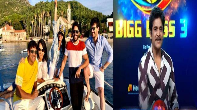 Tollywood king Nagarjuna is busy holidaying in spain with family - Sakshi Post