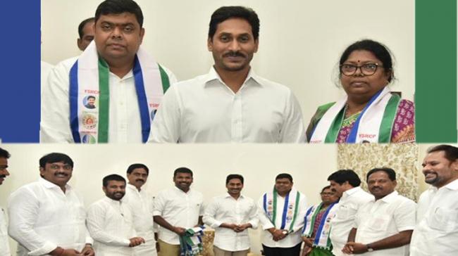 Visakhapatnam TDP Leaders join YSRCP - Sakshi Post