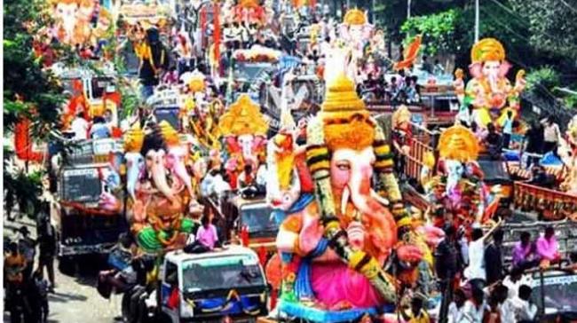 Traffic Diversion on Ganesh Immersion Traffic Diversion on Ganesh Immersion - Sakshi Post