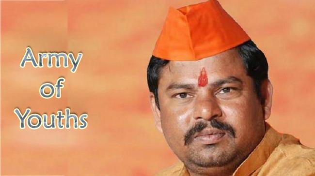 Goshamahal BJP MLA T Raja Singh  Goshamahal BJP MLA T Raja Singh  - Sakshi Post