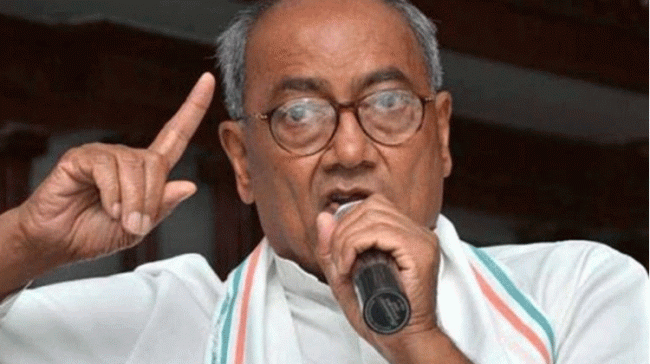 Senior Congress leader Digvijaya Singh Senior Congress leader Digvijaya Singh - Sakshi Post