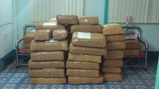 305 Kgs Of Ganja Seized, Four Held 305 Kgs Of Ganja Seized, Four Held - Sakshi Post