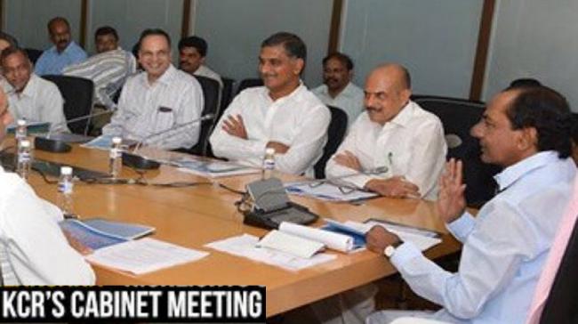 File Photo of KCR Cabinet Meeting - Sakshi Post