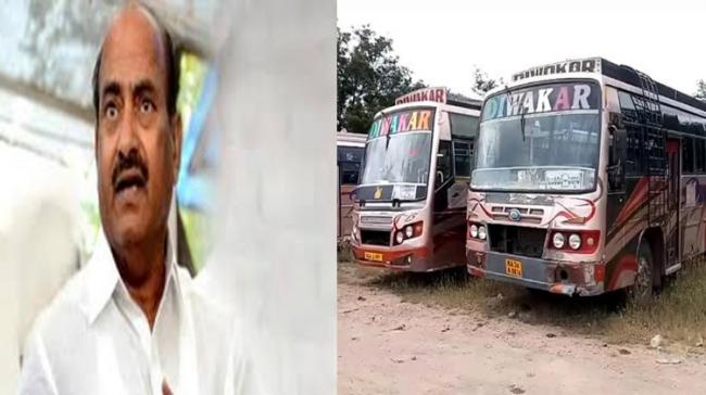 23 Buses Seized From JC Diwakar’s Travels Agency - Sakshi Post