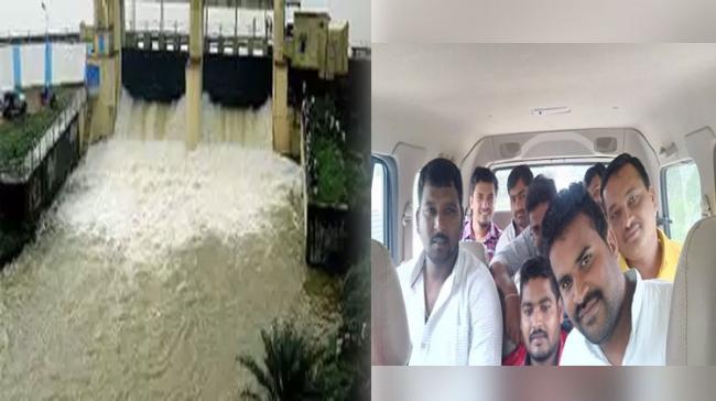 Six Passengers Missing As Car Plunges Into Sagar Canal - Sakshi Post