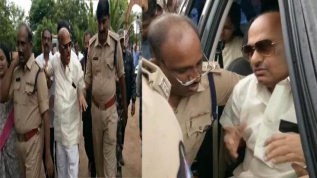 Former TDP MP JC Diwakar Reddy Taken Into Custody Former TDP MP JC Diwakar Reddy Taken Into Custody - Sakshi Post