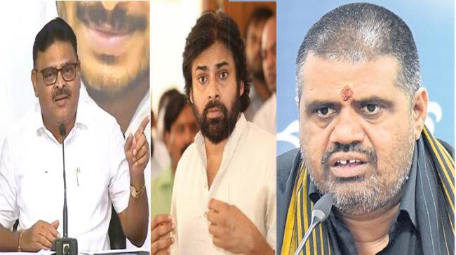 Ambati Rambabu, Pawan Kalyan, Avanthi Srinivas - Sakshi Post