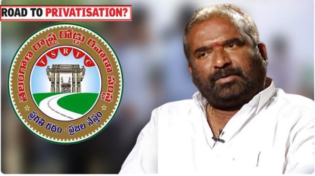 TSRTC-JAC leader Ashwathama Reddy - Sakshi Post