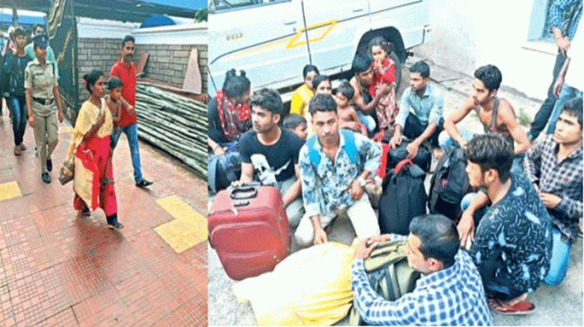 Human Trafficking Gang Held In Vizag Human Trafficking Gang Held In Vizag - Sakshi Post